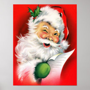Poster Pisc o papai noel