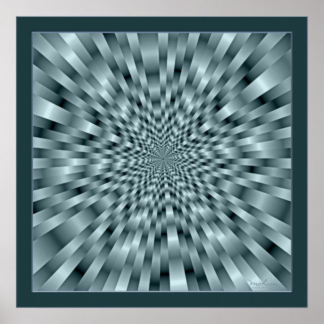 Póster Piscar em direção ao infinito (Frente)
