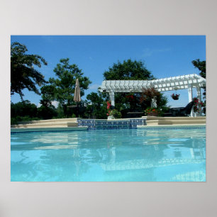 Póster piscina