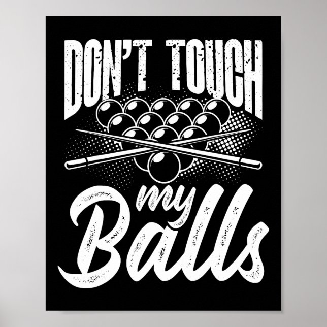 Poster Piscina Billiard Player Snooker Cue 8 Ll Expert 1 (Frente)
