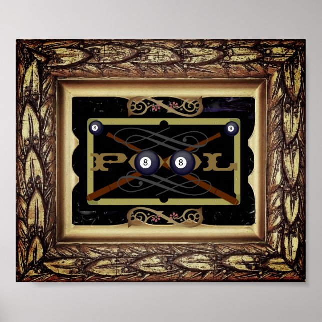 Poster Piscina Clássica (Hall) (Frente)