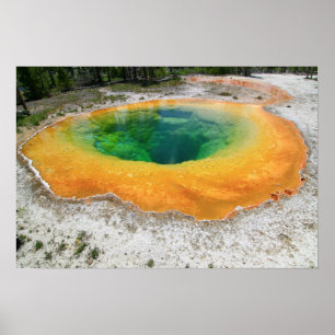 Póster Piscina da corriola, Yellowstone Nationa…