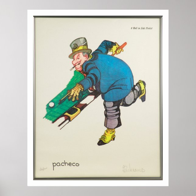 Póster PISCINA de Campos WC (Frente)