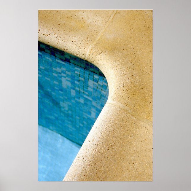 Póster Piscina de natação (Frente)