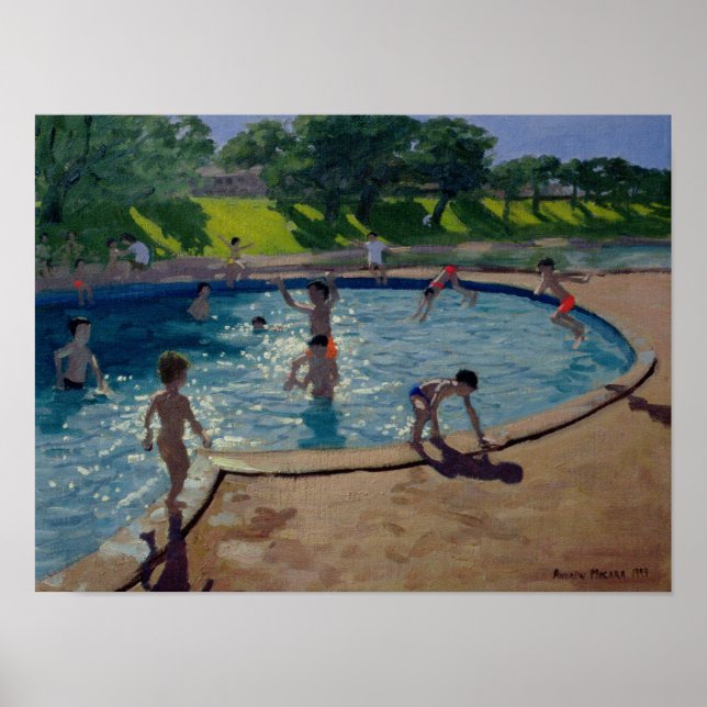 Póster Piscina de natação de 1999 (Frente)
