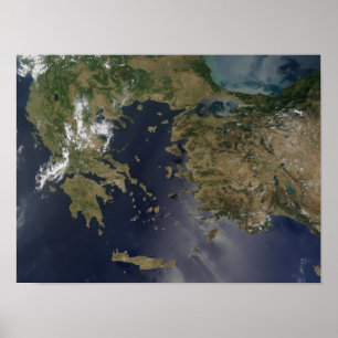 Poster Piscina e Turquia