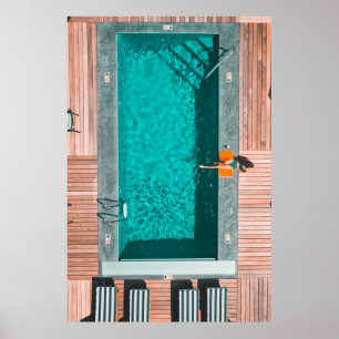 Poster Piscina exterior