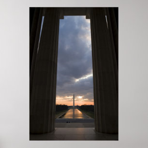 Poster Piscina refletindo