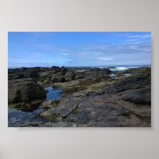 Poster Piscinas laterais em Bob Creek, OU (Frente)