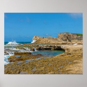 Poster Piscinas Tidal e Rock Ledges de Punta Las Tunas