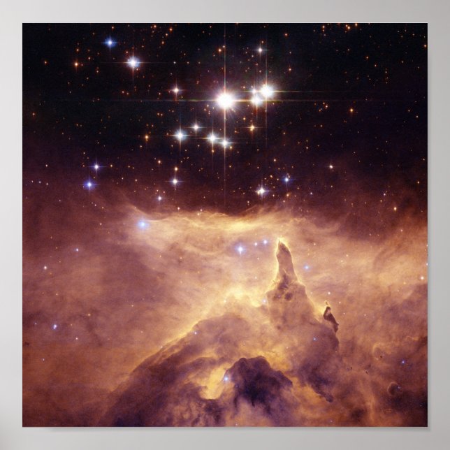 Póster Pismis 24 e NGC 6357 (Frente)