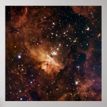 Pismis 24 estrelas castanhas NASA