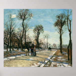 Poster Pissarro - Estrada Para Versalhes Louveciennes Win