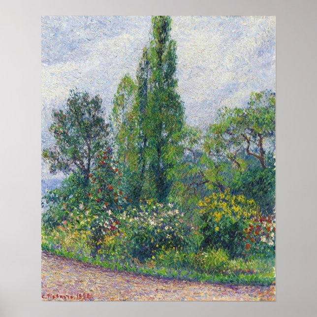Poster Pissarro - Jardim Do Mirbeau Octave Na Damps (Eure (Frente)
