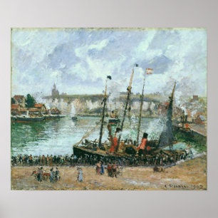 Poster Pissarro - Manhã de Longa Ocultação Inner Harbo