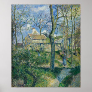 Poster Pissarro - O Caminho De Les Pouilleux Pontoise