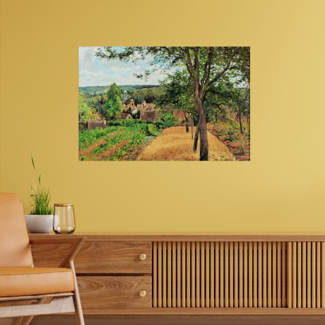 Poster Pissarro - Pomares de Louveciennes, belas artes, (Sala de Estar 2)