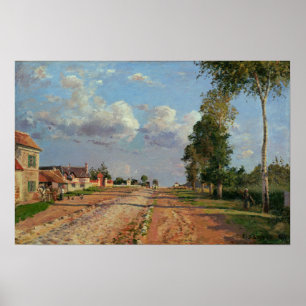 Poster Pissarro - Route De Versailles Rocquicit