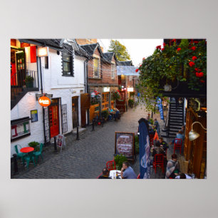 Póster Pista de Ashton, Glasgow, Scotland.