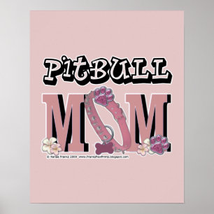 Póster Pitbull MOM