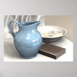 Poster Pitcher e Basin