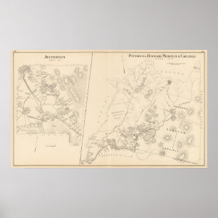 Poster Pittsburg, Hubbard, Webster, Carlisle, Jefferson