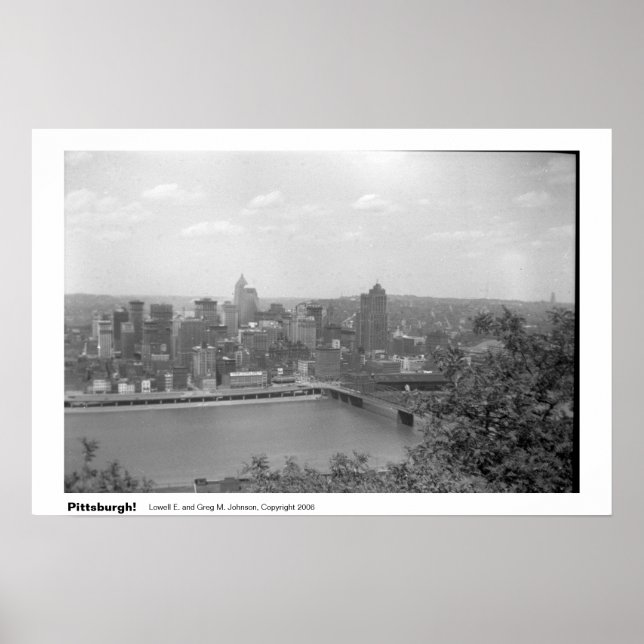 Póster Pittsburgh! (Frente)