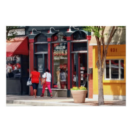 Póster Pittsburgh PA - Pista ao longo da Avenida Liberdad