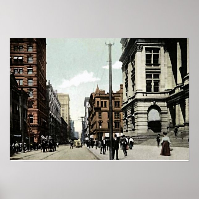 Póster Pittsburgh, Pensilvânia (Frente)
