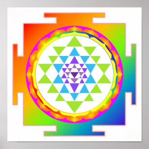 Póster Pix Dezines Sri Lanka/Meditação/Chakra