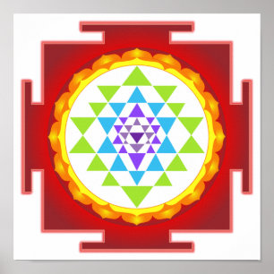 Póster Pix Dezines Sri Lanka/Meditação/Chakra