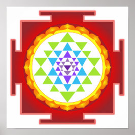 Póster PixDezines Sri Lanka/Meditação/Chakra