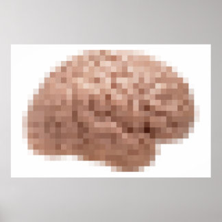 Poster Pixel Brain