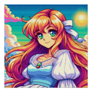 Póster Pixel em Pixel