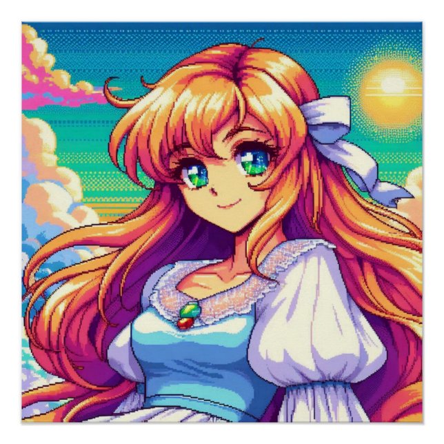 Póster Pixel em Pixel (Frente)