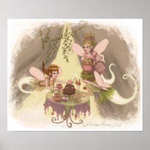 Póster Pixie Tea Party