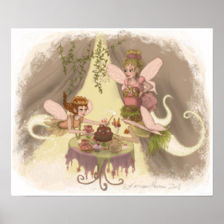 Póster Pixie Tea Party