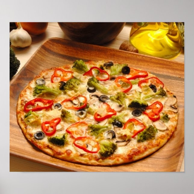 Poster Pizza (Frente)