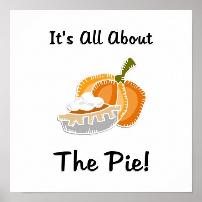 Póster Pizza de Abóbora (Frente)