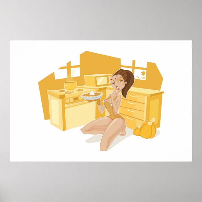 Póster Pizza de Abóbora (Frente)