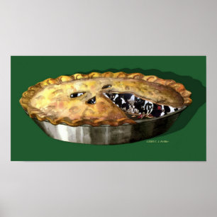 Póster 'Pizza de Vaca'