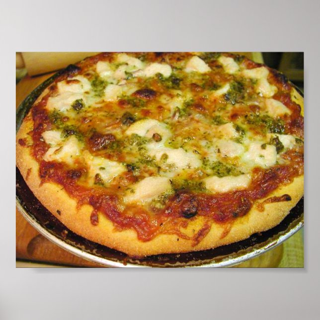 Poster Pizza Divertida (Frente)