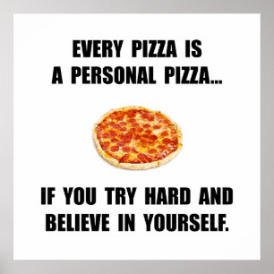 Poster Pizza Pessoal