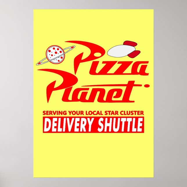 Poster Pizza Planet (Frente)