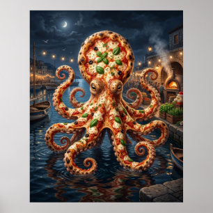 Poster Pizza Porto do Polvo