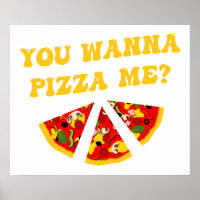 Pizza Pun Comida Engraçado