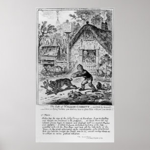 Póster Placa 1, de "A Vida de William Cobbett"