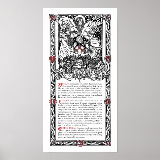 Poster Placa Altar Lateral "Aqua" (Frente)