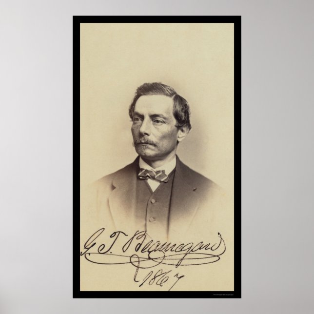 Póster Placa Assinada De Beleza Geral 1867 (Frente)