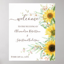 Placa de Boas-Vindas de Casamento com Verdura de G